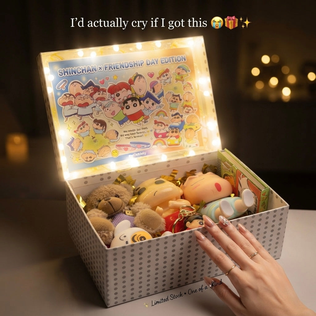 Premium Shinchan LED Friendship Day Gift Hamper | 6-in-1 Exclusive