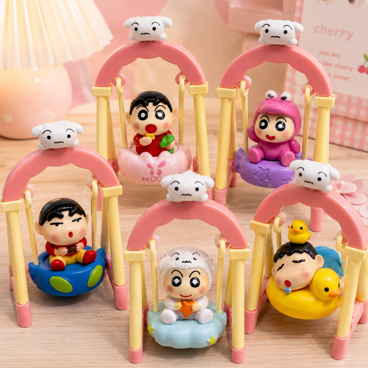 Shinchan Swing Figurine | Exclusive Adorable Kawaii Collectible