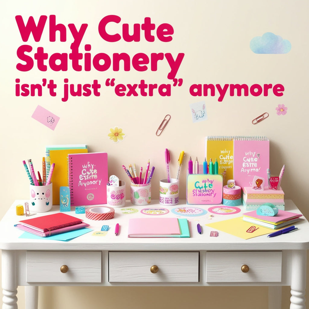Why Cute Stationery Isn’t Just “Extra” Anymore