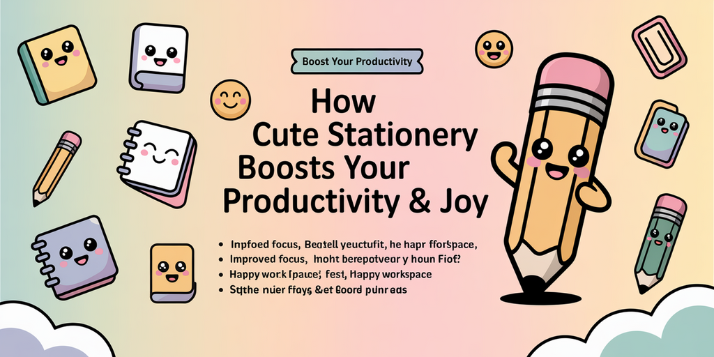 How Cute Stationery Boosts Your Productivity & Joy