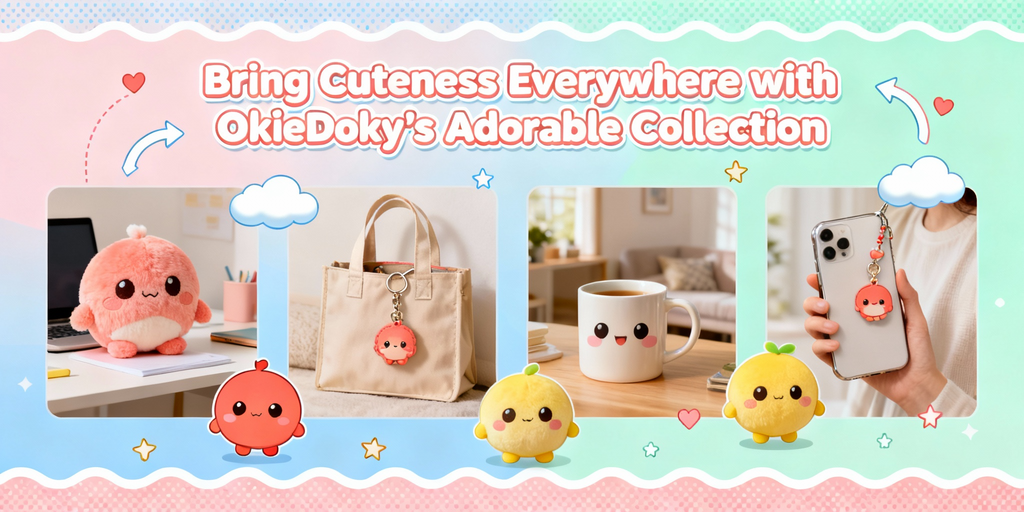 Bring Cuteness Everywhere with OkieDoky’s Adorable Collection