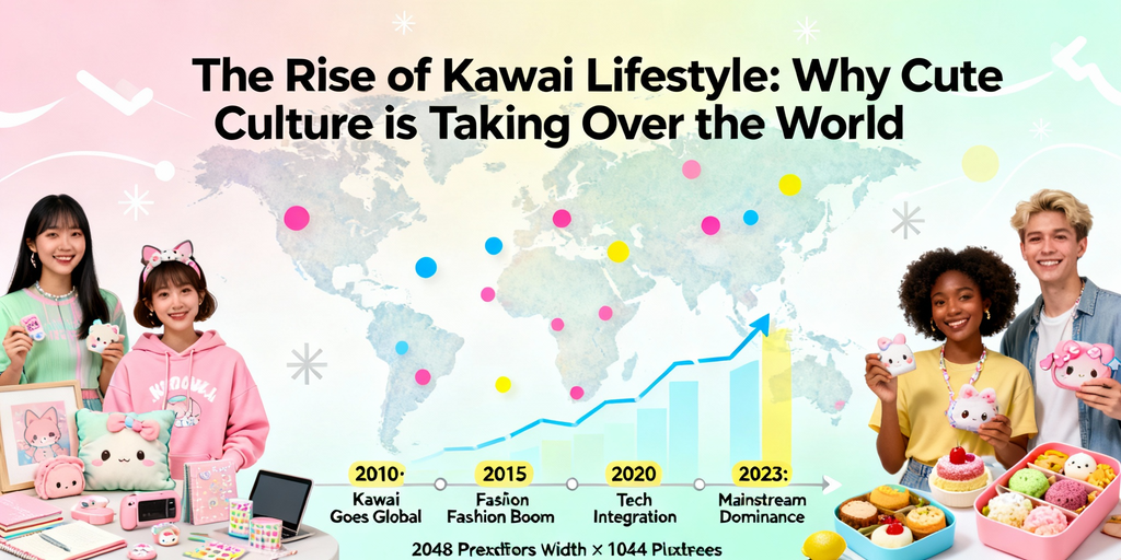 The Rise of Kawaii Lifestyle: Why Cute Culture is Taking Over the World