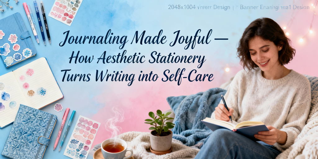 Journaling Made Joyful — How Aesthetic Stationery Turns Writing into Self-Care