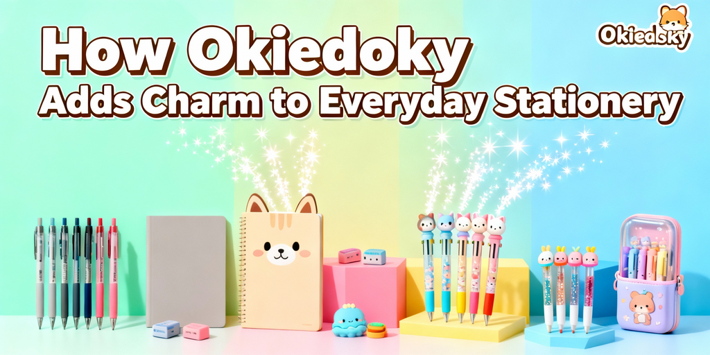 How Okiedoky Adds Charm to Everyday Stationery