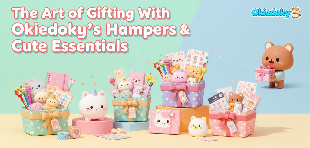 The Art of Gifting With Okiedoky’s Hampers & Cute Essentials