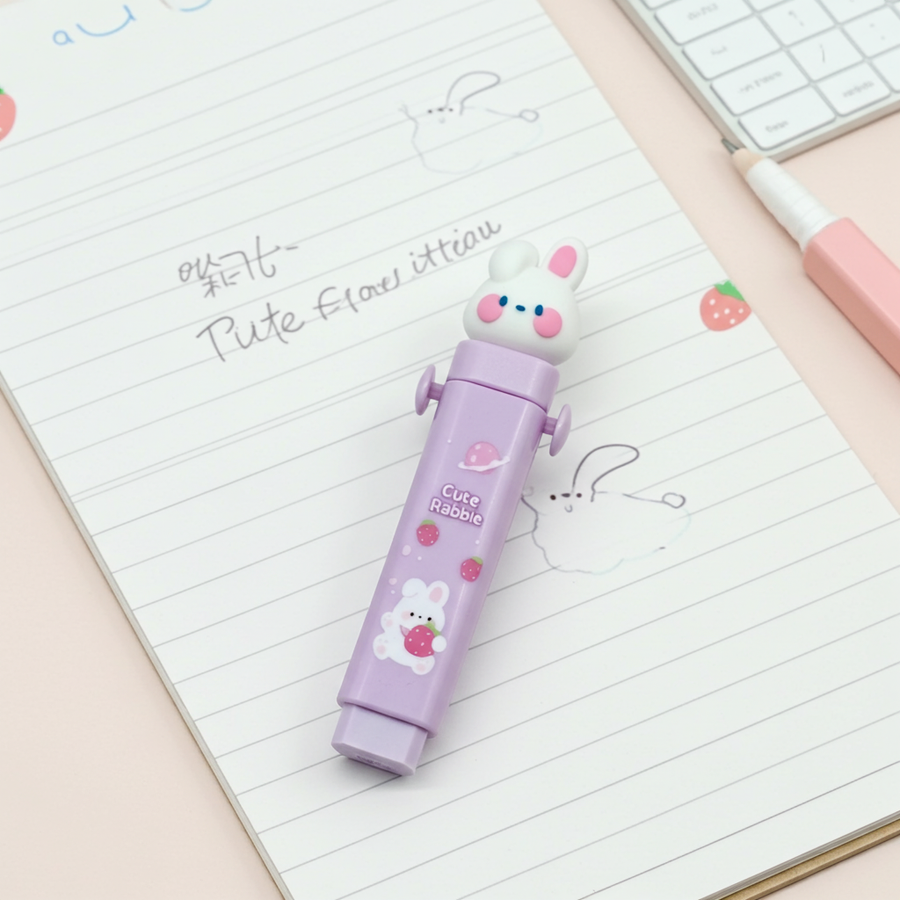 Kawaii Bunny Retractable Eraser