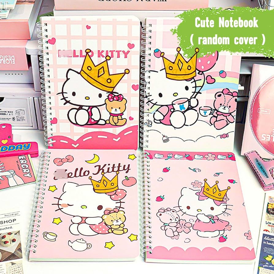 Cute Kitty Cartoon Notebook