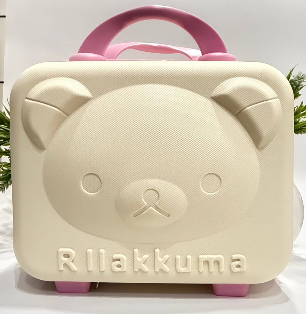 Cute Bear 3D Vanity Case With Lock