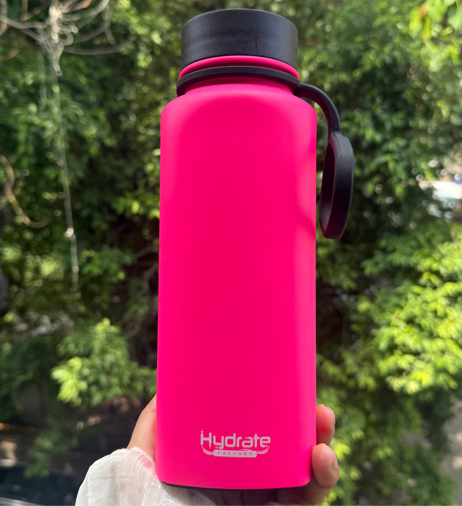 Hydrate Factory Square Insulated Flask Stainless Steel Water Bottle