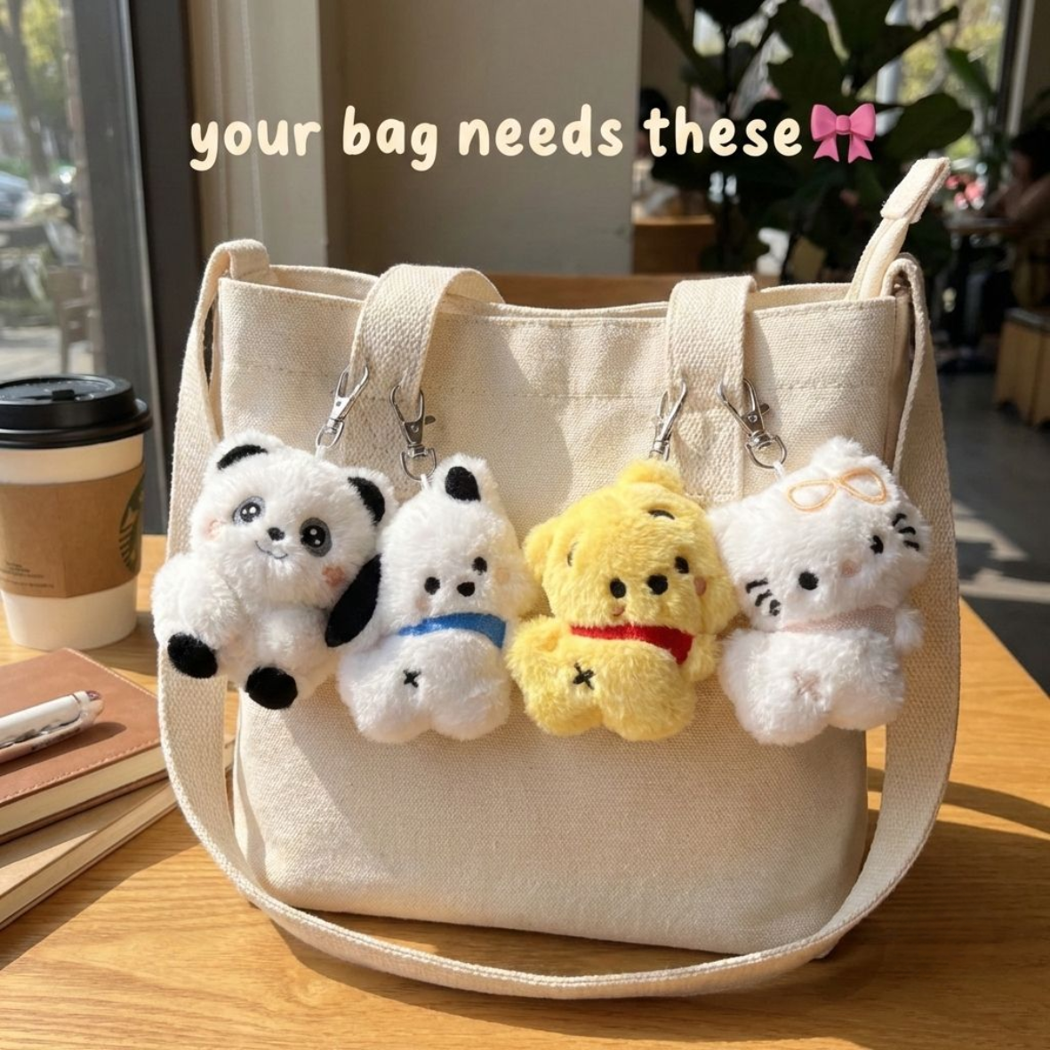 Cute kawaii adorable plushie bag charms – Okiedoky
