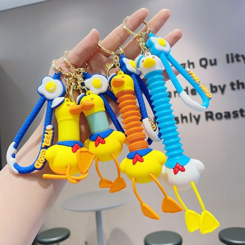 Duck Expandable Neck Keychain