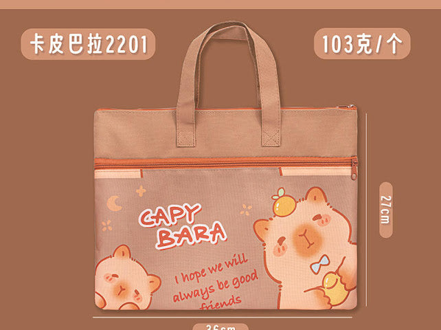 Capy-Bara Carry Bag with zip lock