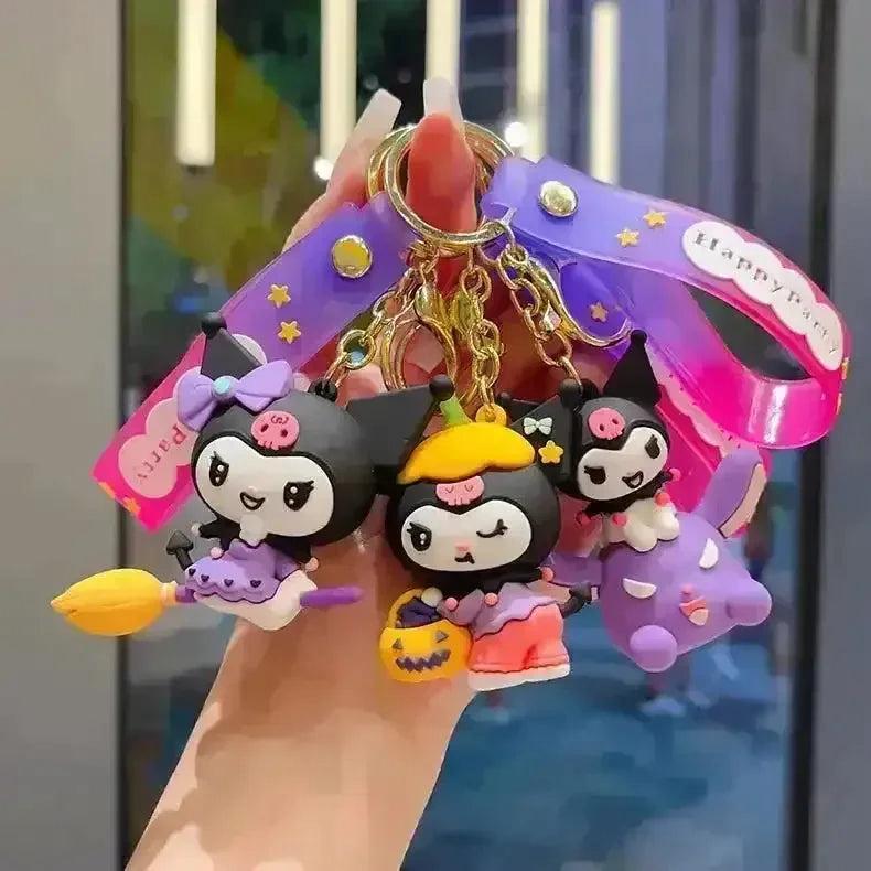 Kuromi Party Keychain