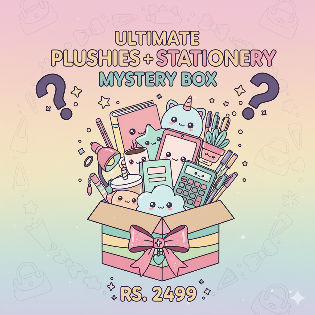 Ultimate Plushies + Stationery Mystery Box