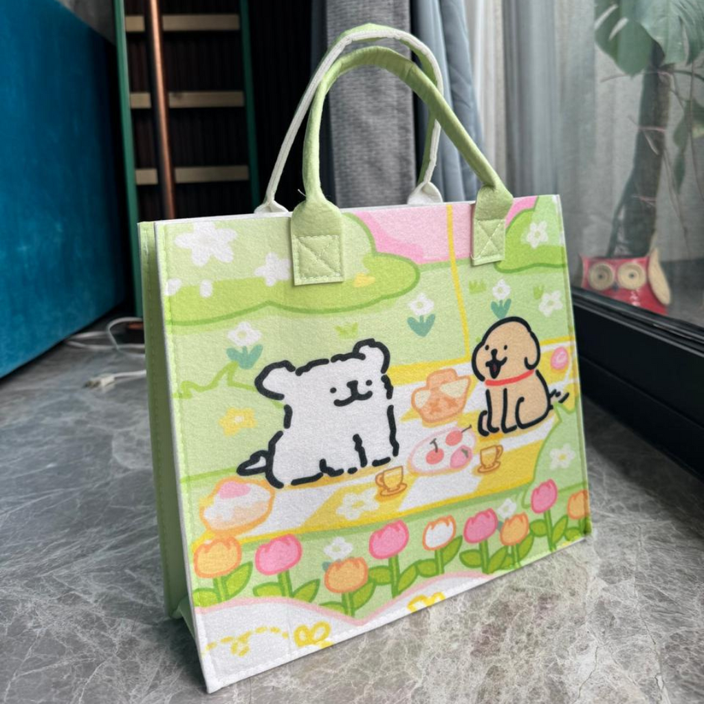 Cute Washable Tote Bags