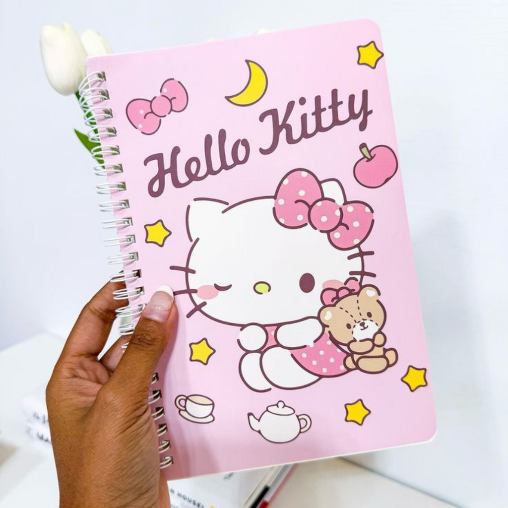 Cute Kitty Cartoon Notebook