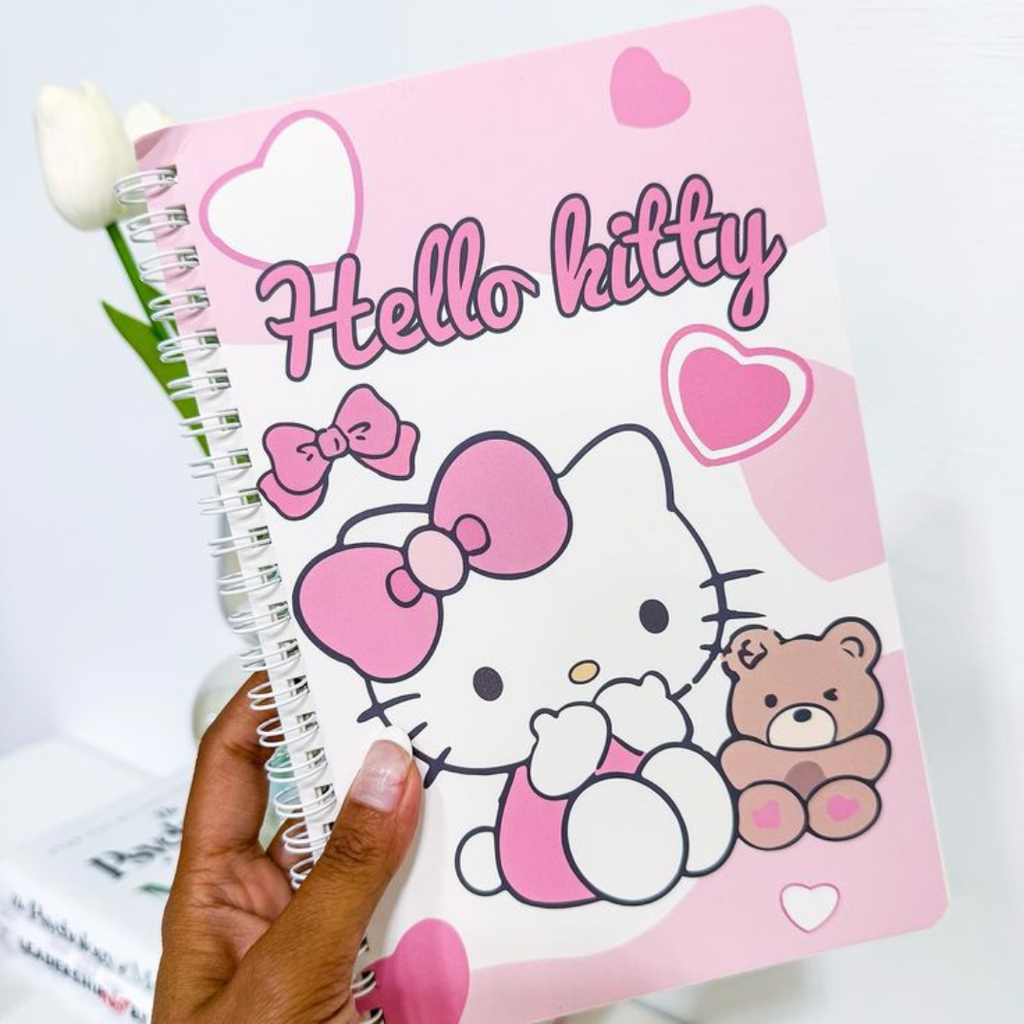 Cute Kitty Cartoon Notebook
