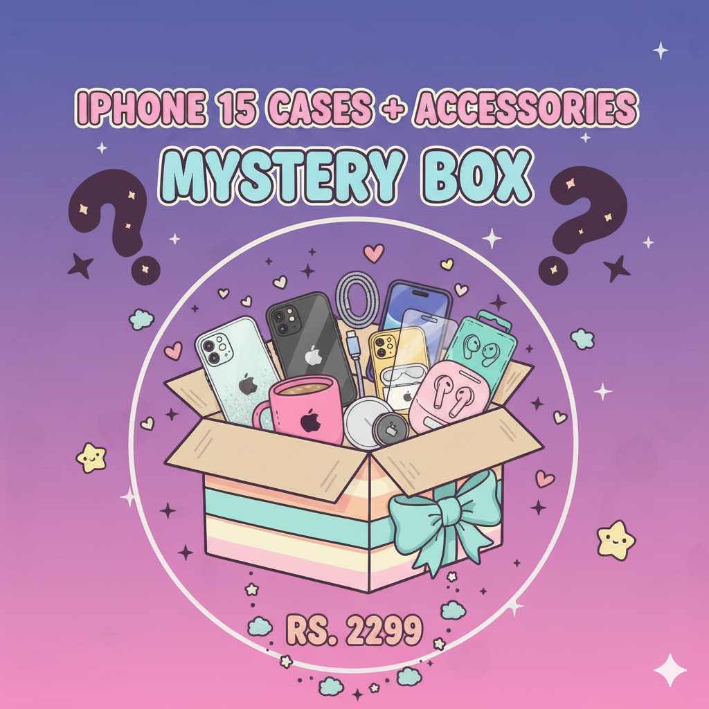 iPhone 15 Cases + Accessories Mystery Box